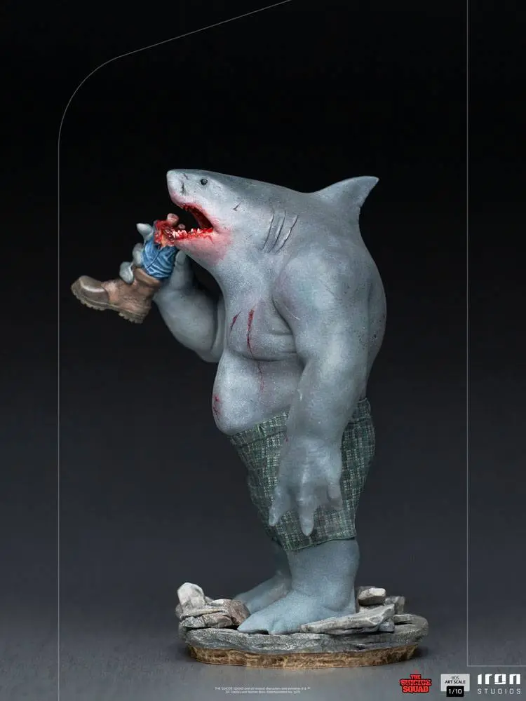 The Suicide Squad BDS Art Scale 1/10 King Shark szobor figura 23 cm termékfotó
