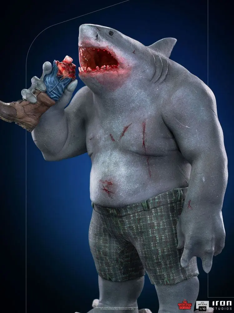 The Suicide Squad BDS Art Scale 1/10 King Shark szobor figura 23 cm termékfotó