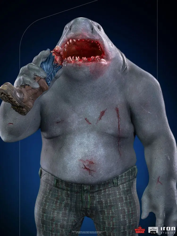 The Suicide Squad BDS Art Scale 1/10 King Shark szobor figura 23 cm termékfotó
