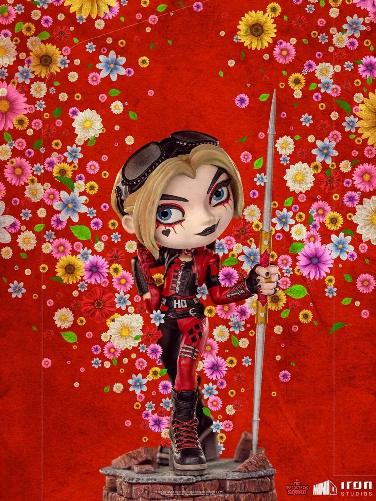 The Suicide Squad Mini Co. Deluxe  Harley Quinn PVC figura 16 cm termékfotó