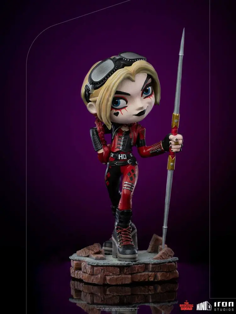 The Suicide Squad Mini Co. Deluxe  Harley Quinn PVC figura 16 cm termékfotó