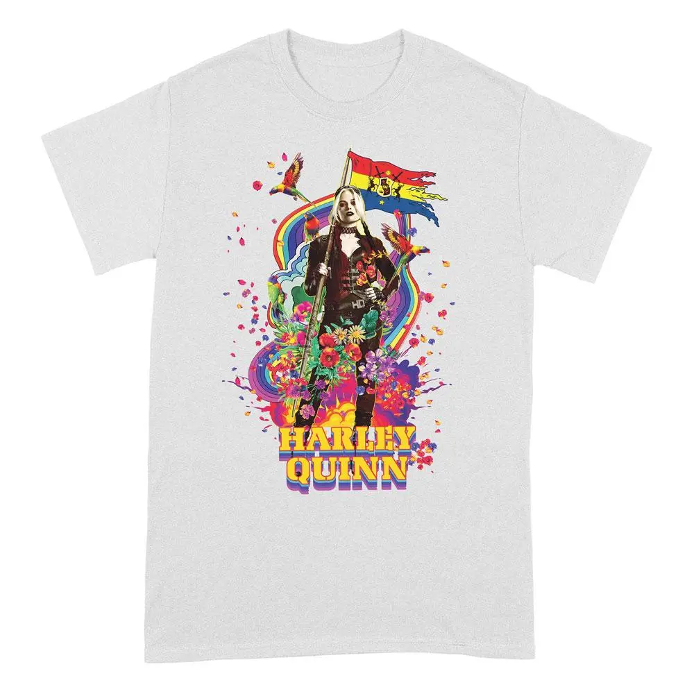 The Suicide Squad póló Flower Flag termékfotó