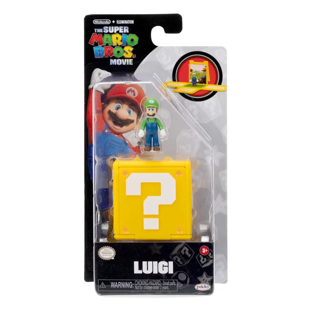 The Super Mario Bros. Movie Mini figura Luigi 3 cm termékfotó