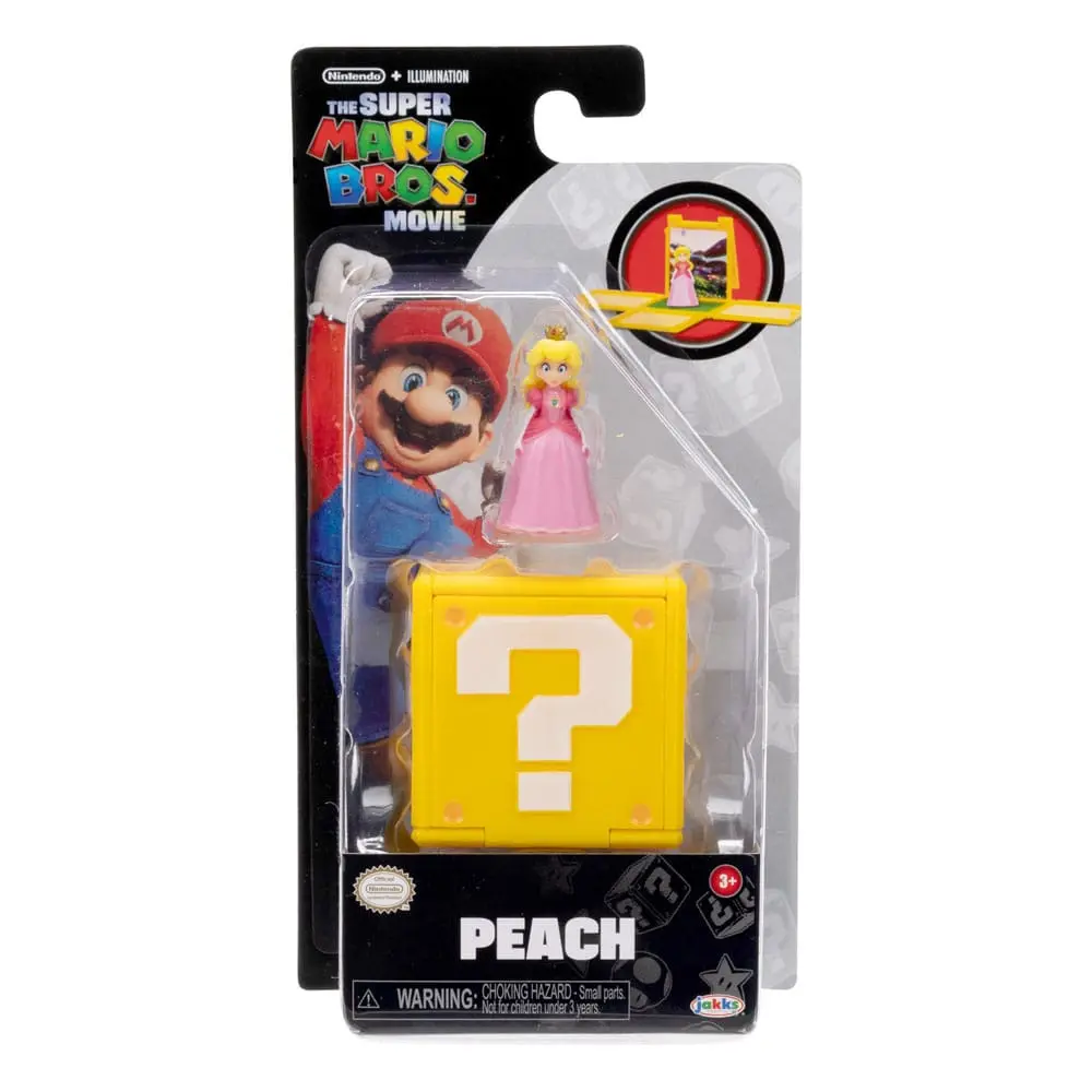 The Super Mario Bros. Movie Mini figura Peach 3 cm termékfotó