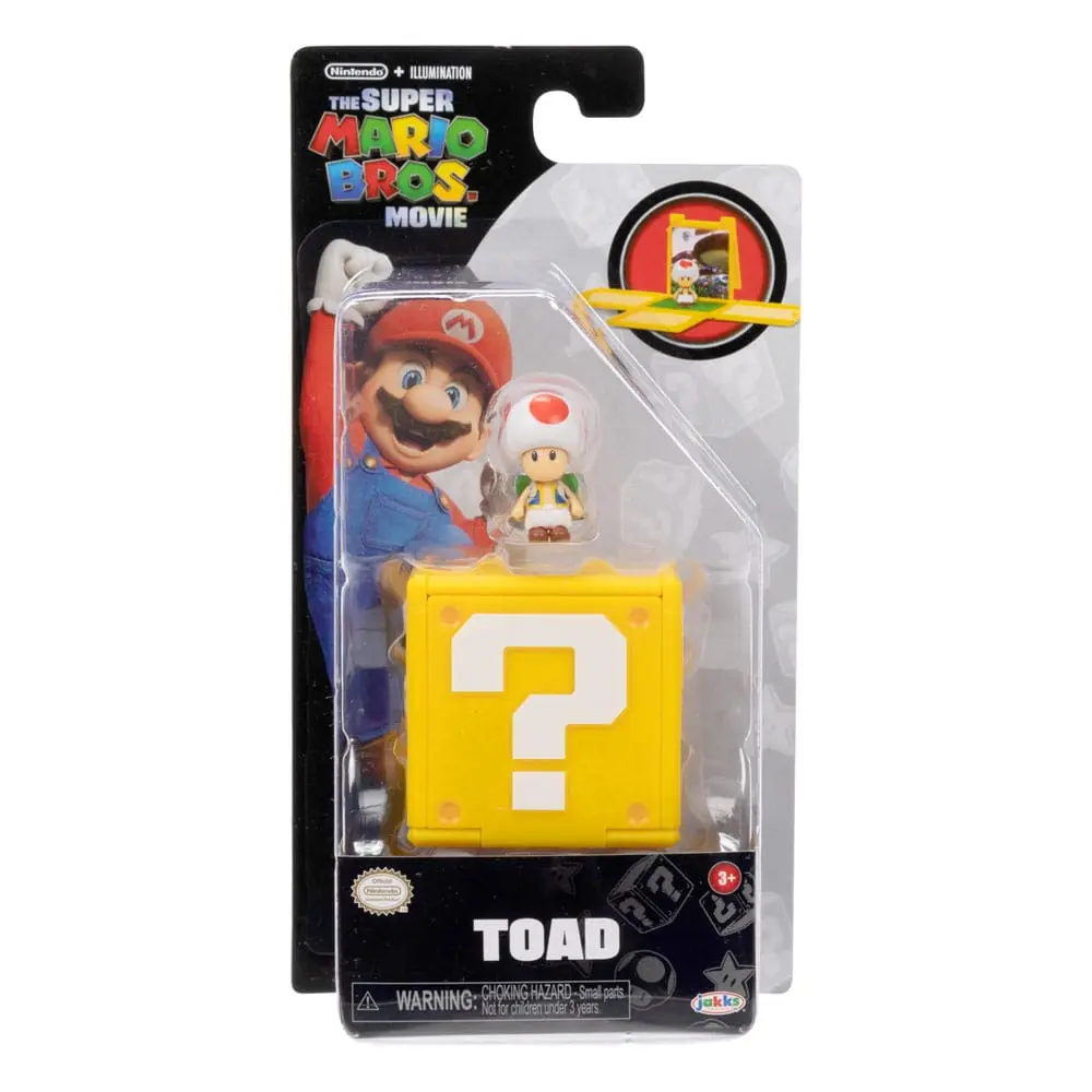 The Super Mario Bros. Movie Mini figura Toad 3 cm termékfotó