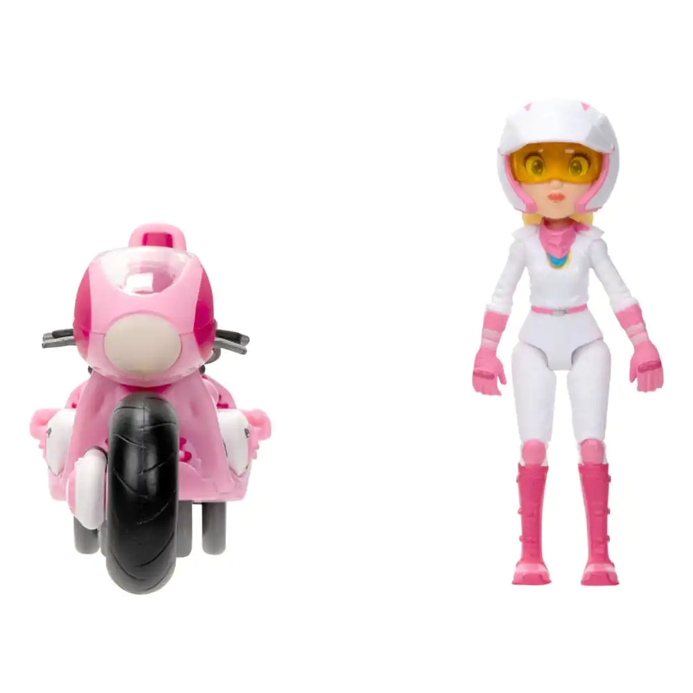 The Super Mario Bros. Movie Peach with Racer akciófigura 13 cm termékfotó
