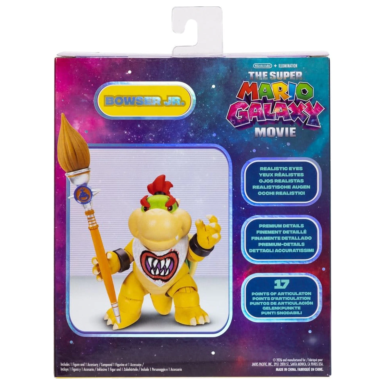 The Super Mario Galaxy Movie Bowser Jr. akciófigura 13 cm termékfotó
