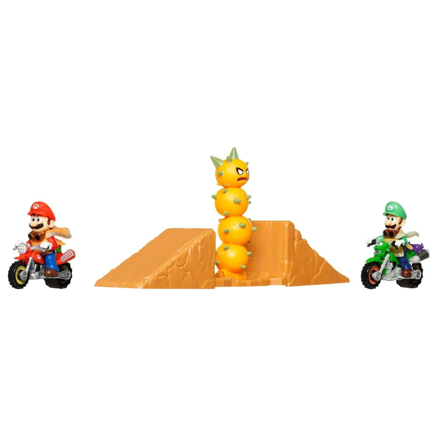 The Super Mario Galaxy Movie Hot Wheels Mario & Luigi Desert Jump játékkészlet  termékfotó