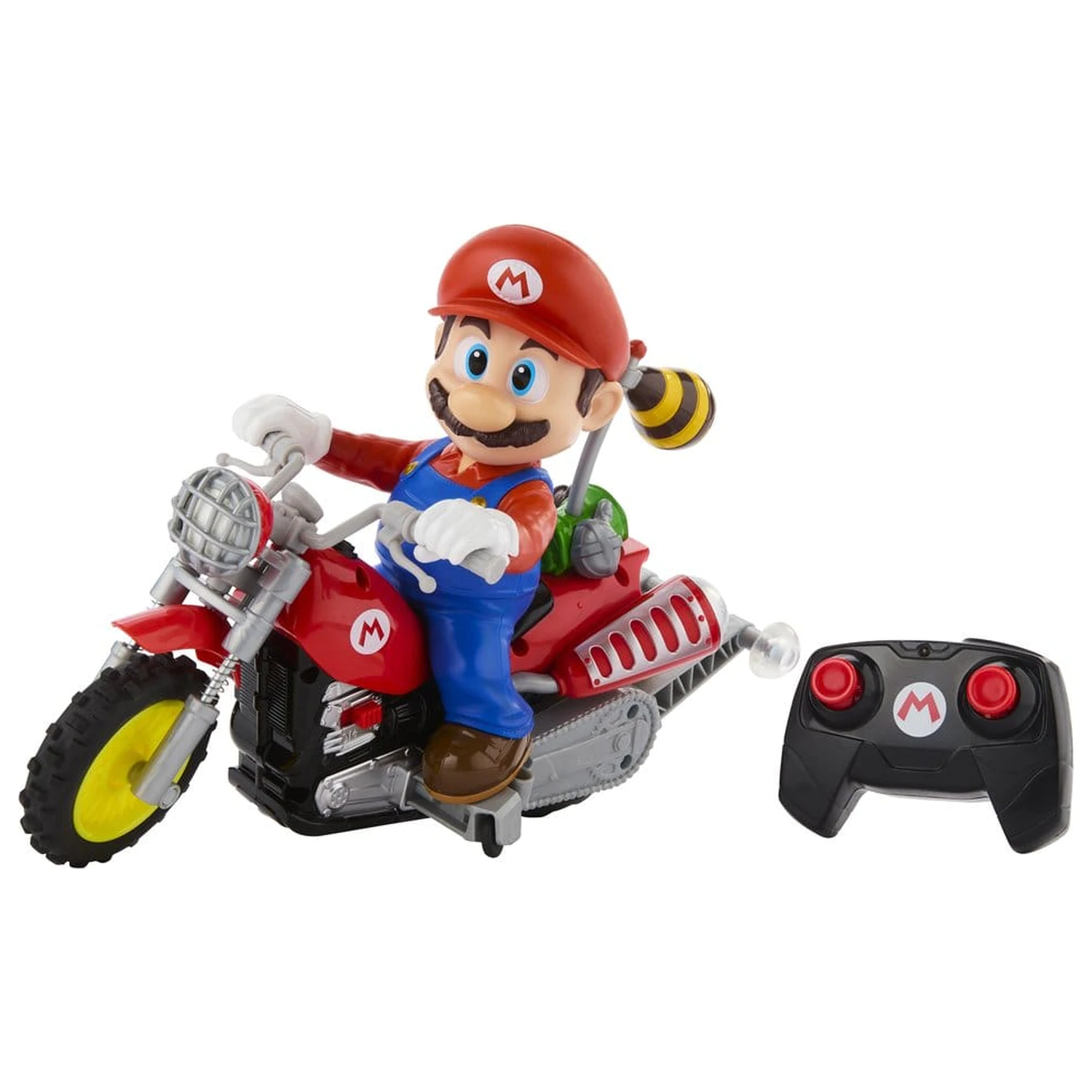 The Super Mario Galaxy Movie Hot Wheels Mario Wheelie Motocross távirányítós jármű termékfotó