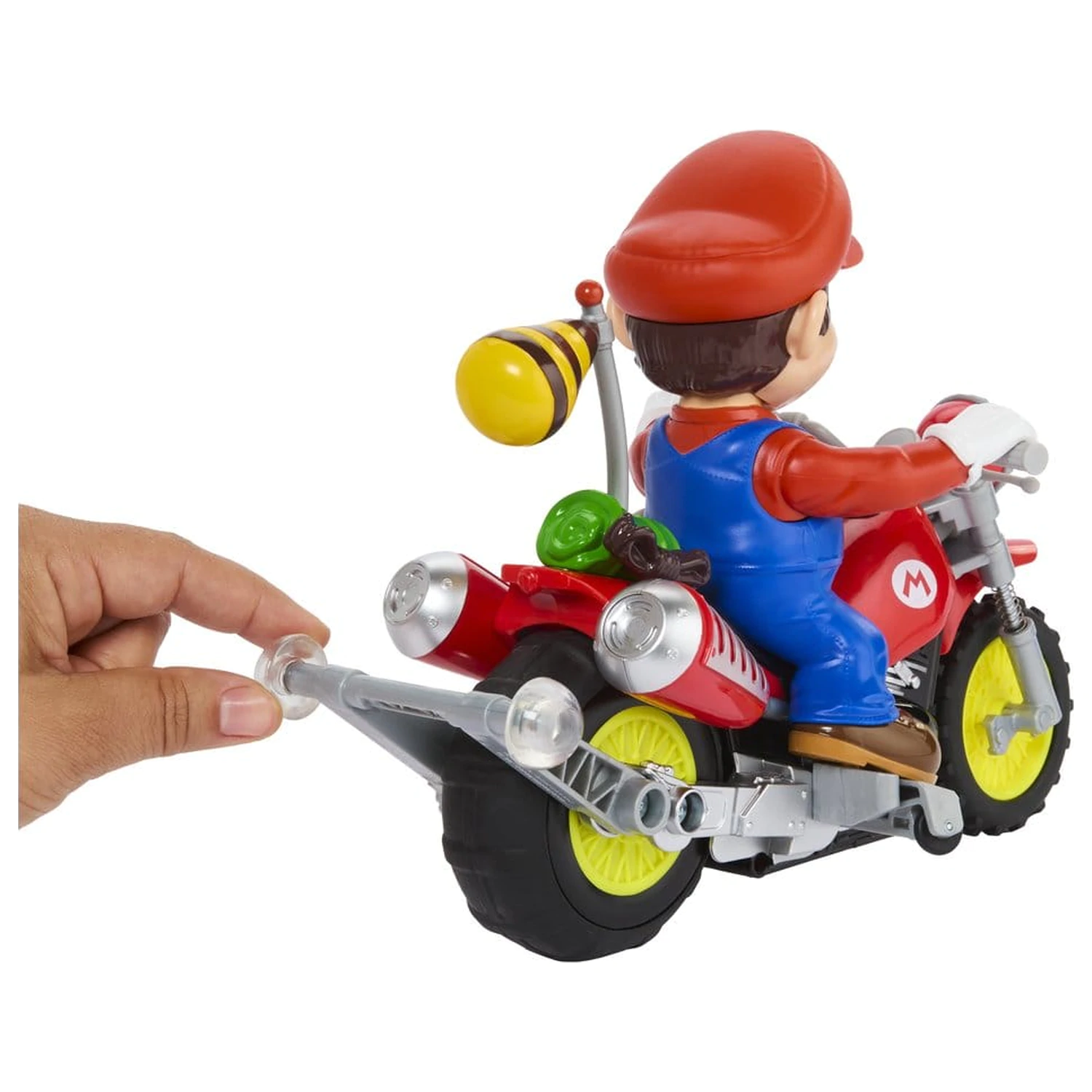 The Super Mario Galaxy Movie Hot Wheels Mario Wheelie Motocross távirányítós jármű termékfotó