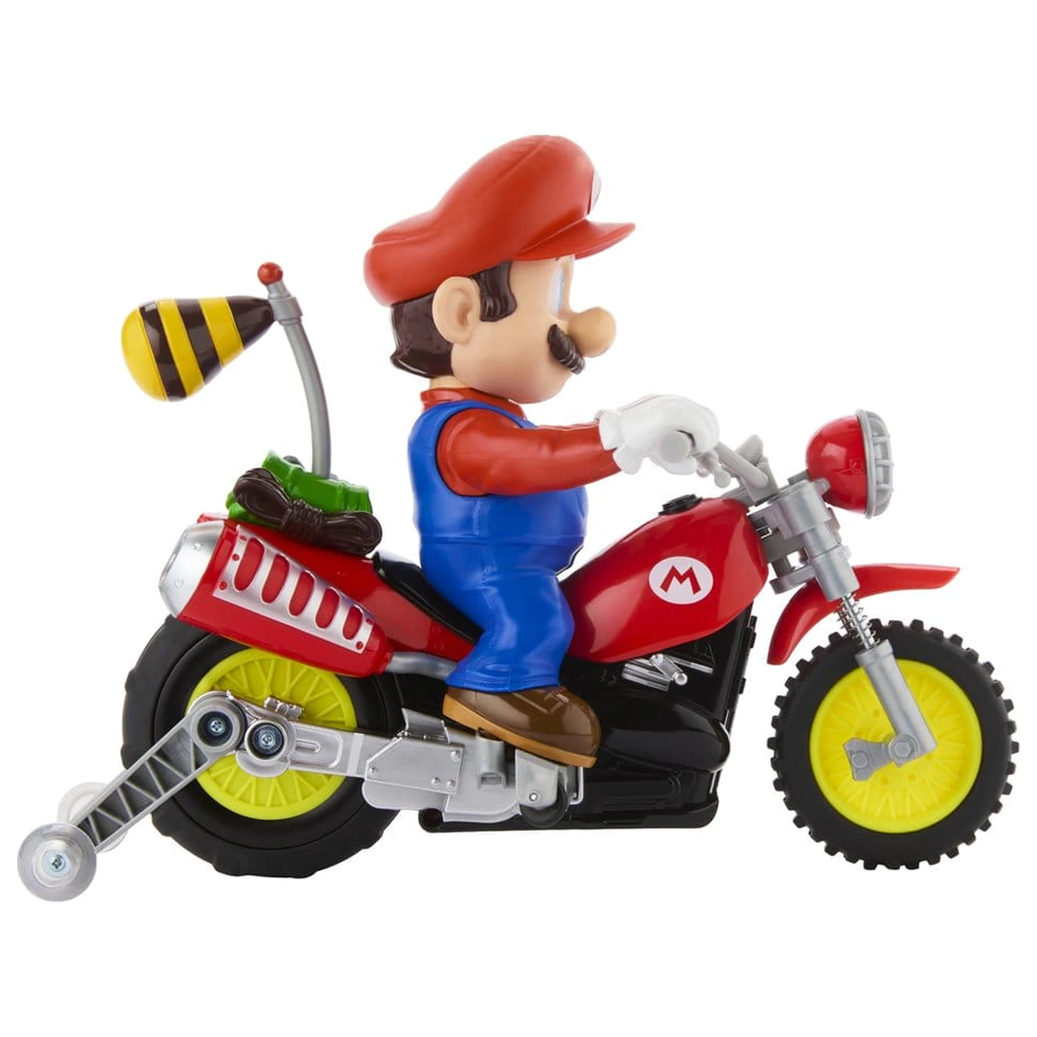 The Super Mario Galaxy Movie Hot Wheels Mario Wheelie Motocross távirányítós jármű termékfotó
