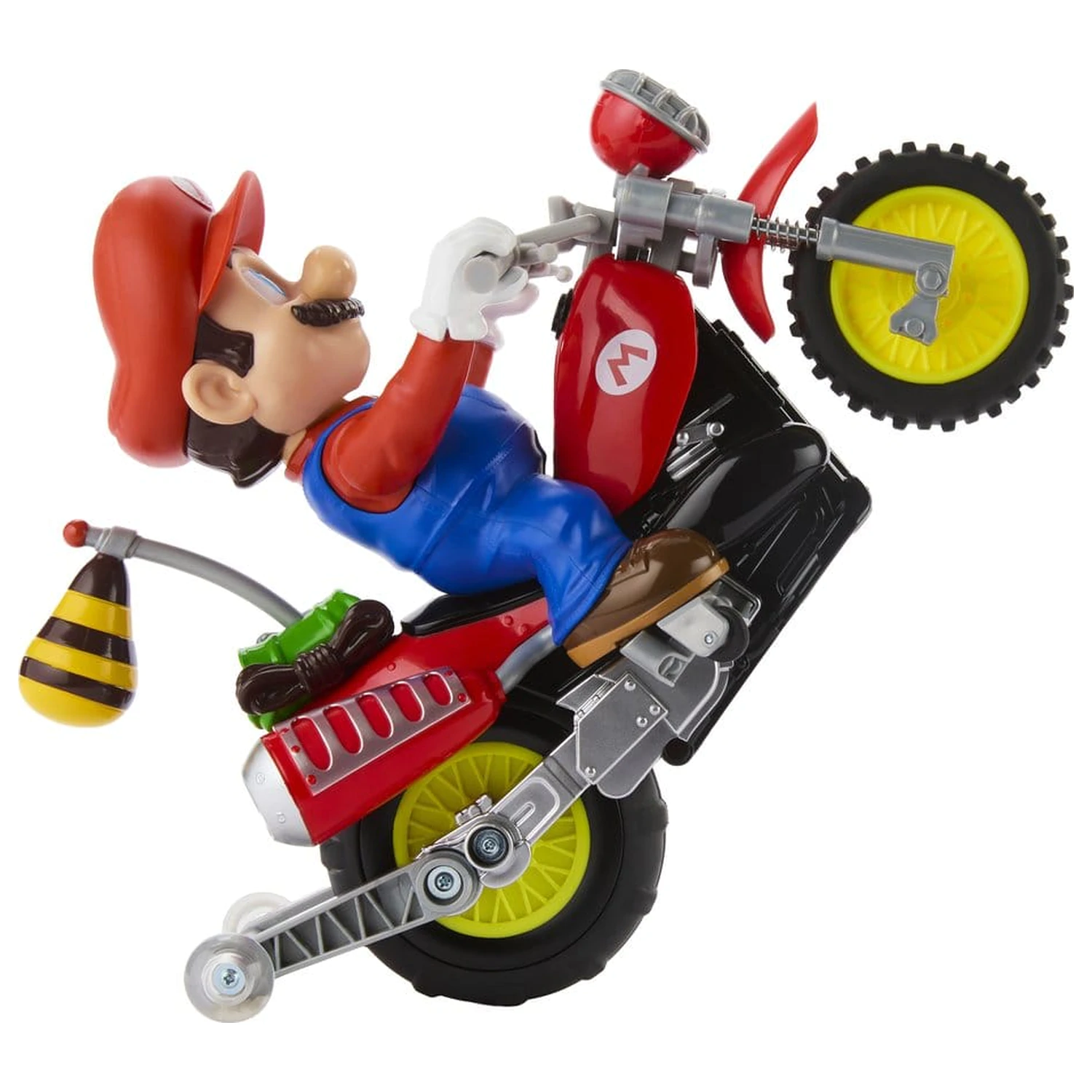 The Super Mario Galaxy Movie Hot Wheels Mario Wheelie Motocross távirányítós jármű termékfotó