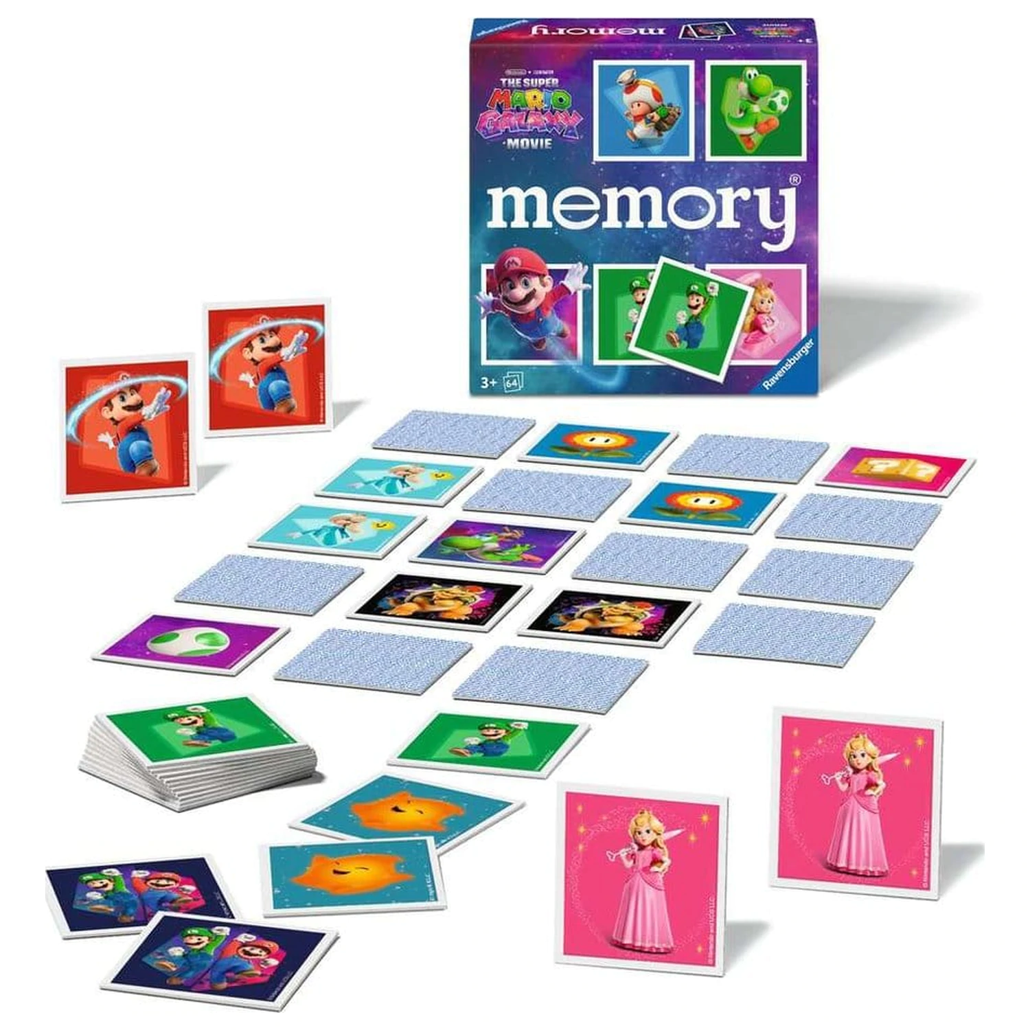 The Super Mario Galaxy Movie memória játék termékfotó