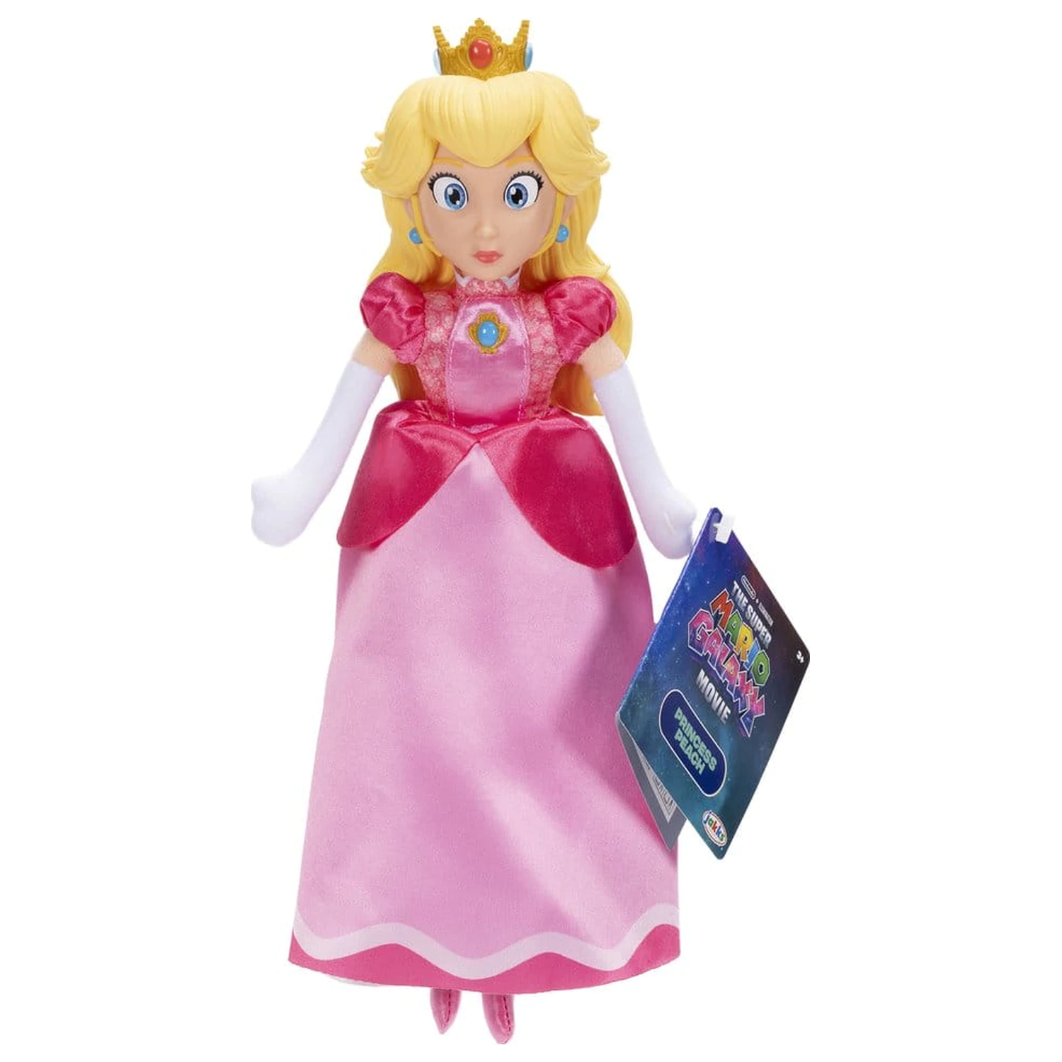 The Super Mario Galaxy Movie Princess Peach plüss figura 23 cm termékfotó