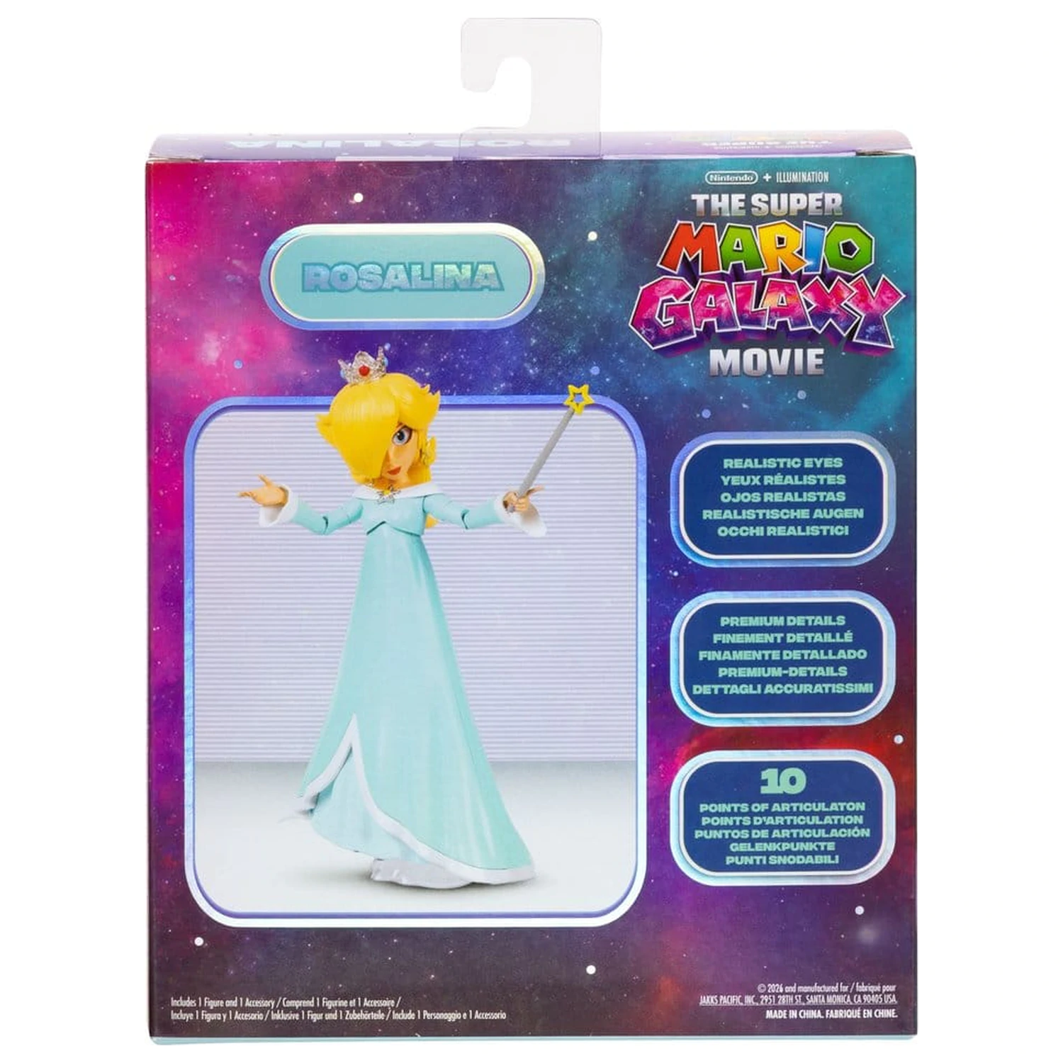 The Super Mario Galaxy Movie Rosalina akciófigura 13 cm termékfotó