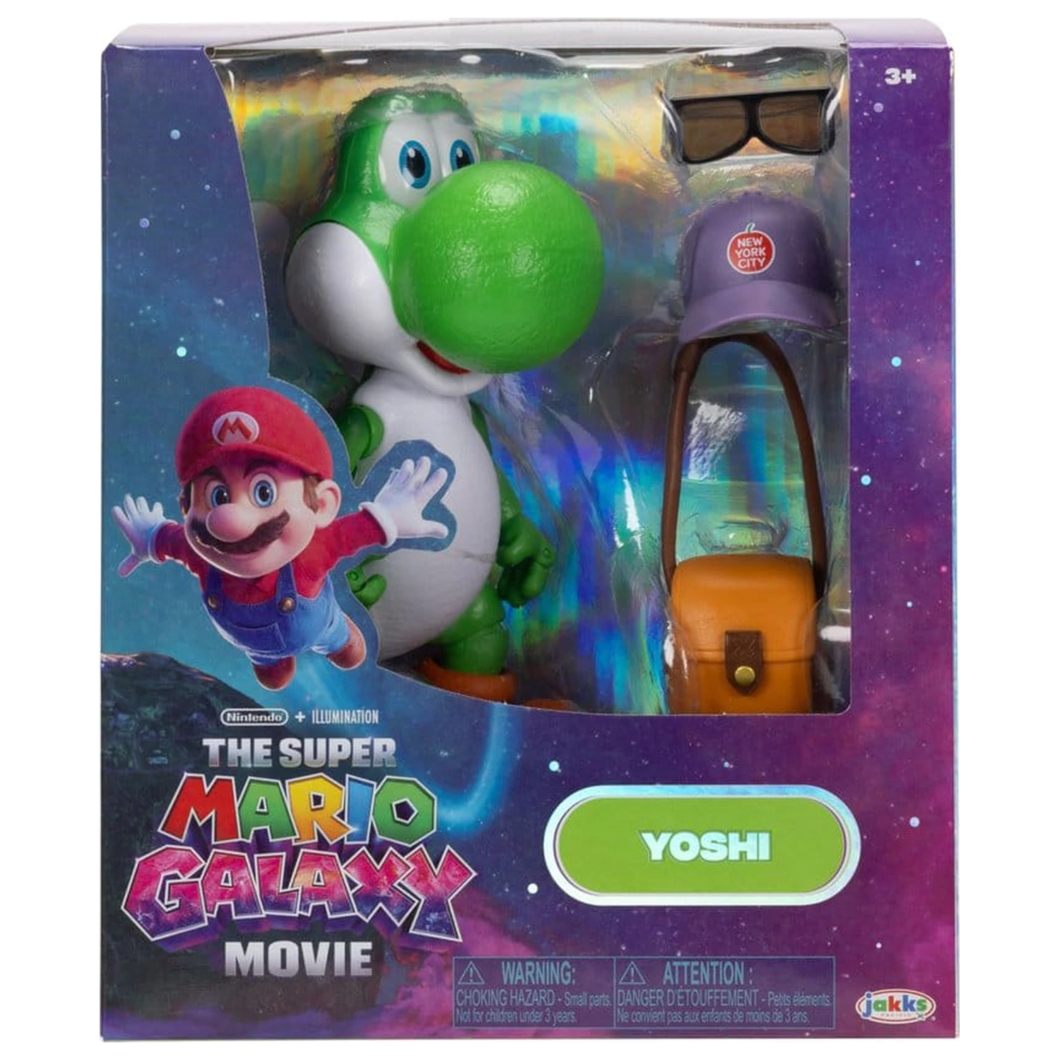 The Super Mario Galaxy Movie Yoshi akciófigura 13 cm termékfotó