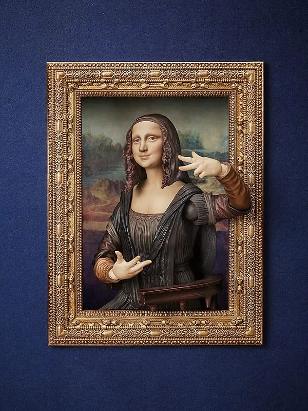 The Table Museum Figma akciófigura Mona Lisa by Leonardo da Vinci 14 cm termékfotó