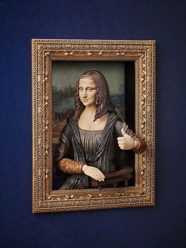 The Table Museum Figma akciófigura Mona Lisa by Leonardo da Vinci 14 cm termékfotó