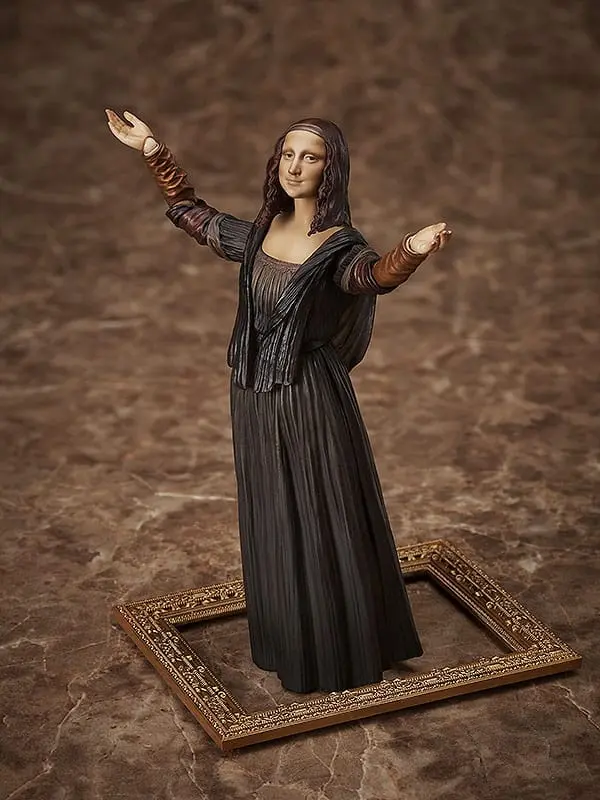The Table Museum Figma akciófigura Mona Lisa by Leonardo da Vinci 14 cm termékfotó