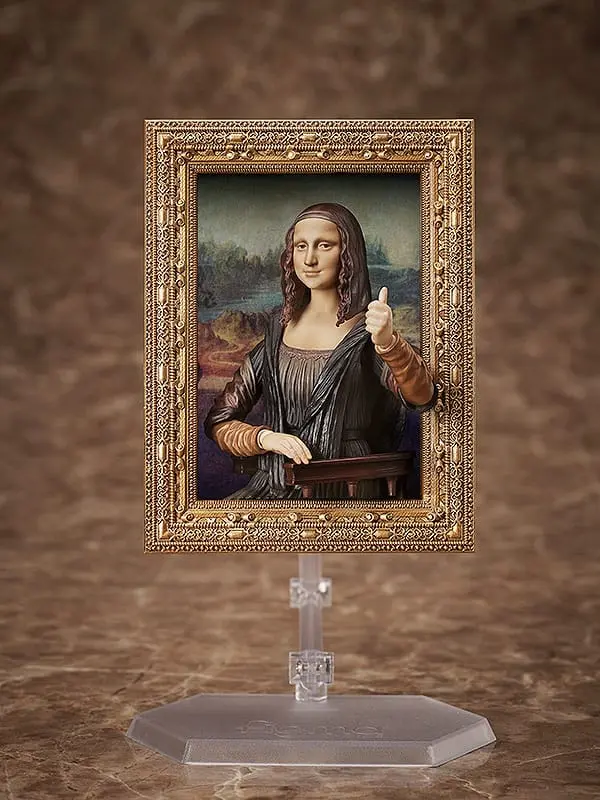 The Table Museum Figma akciófigura Mona Lisa by Leonardo da Vinci 14 cm termékfotó