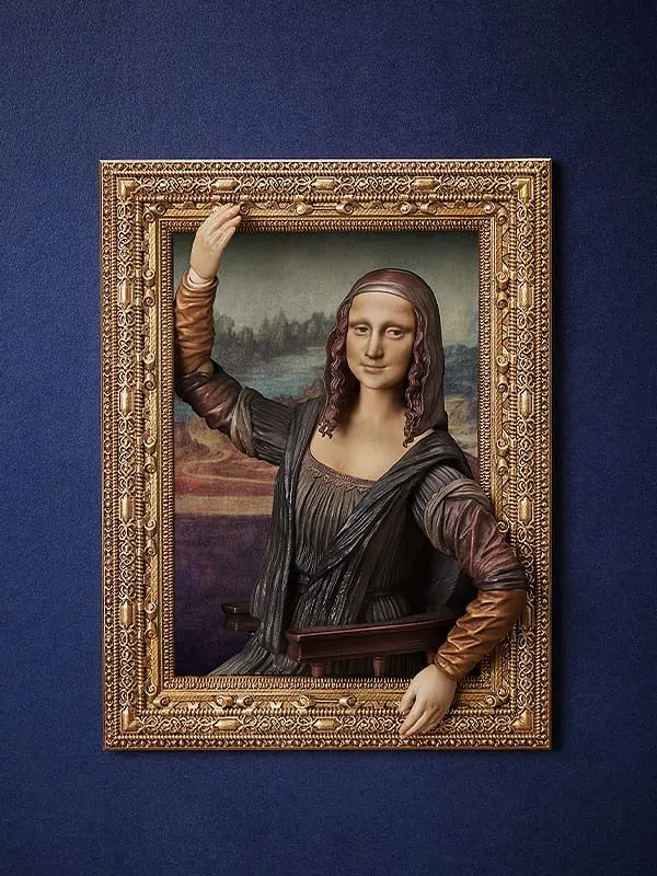 The Table Museum Figma akciófigura Mona Lisa by Leonardo da Vinci 14 cm termékfotó