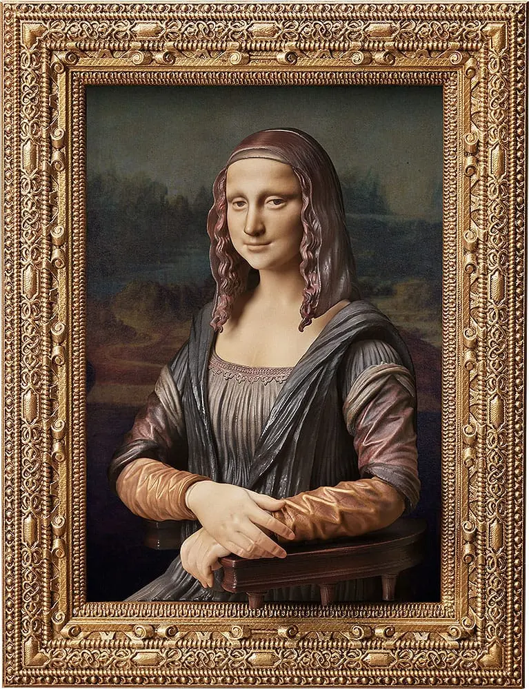 The Table Museum Figma akciófigura Mona Lisa by Leonardo da Vinci 14 cm termékfotó
