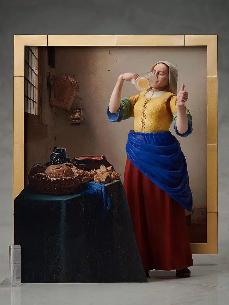 The Table Museum Figma The Milkmaid by Vermeer akciófigura 14 cm termékfotó