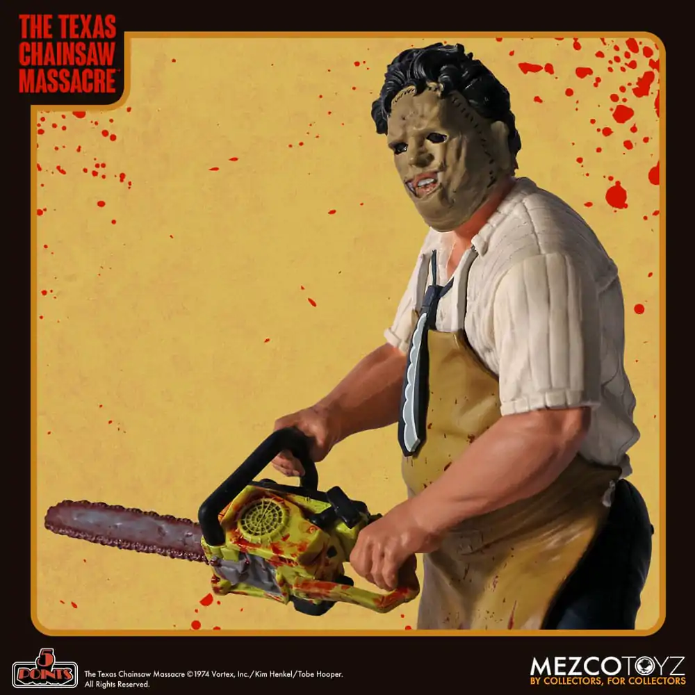The Texas Chain Saw Massacre (1974) 5 Points akciófigura Leatherface 10 cm termékfotó