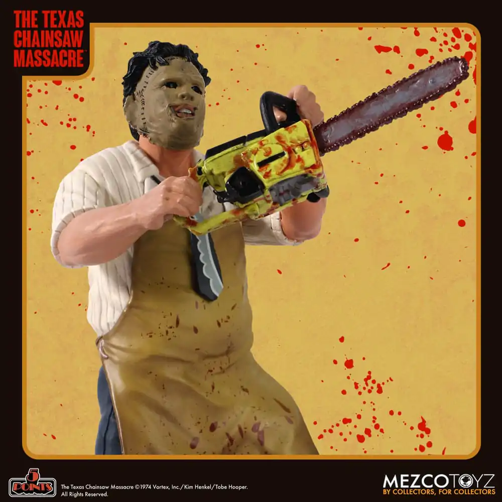 The Texas Chain Saw Massacre (1974) 5 Points akciófigura Leatherface 10 cm termékfotó