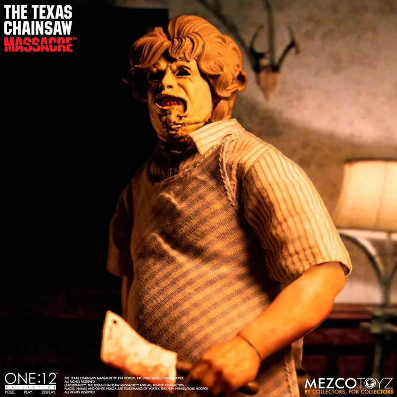 The Texas Chainsaw Massacre 1974 Leatherface Deluxe Edition figura 17cm termékfotó