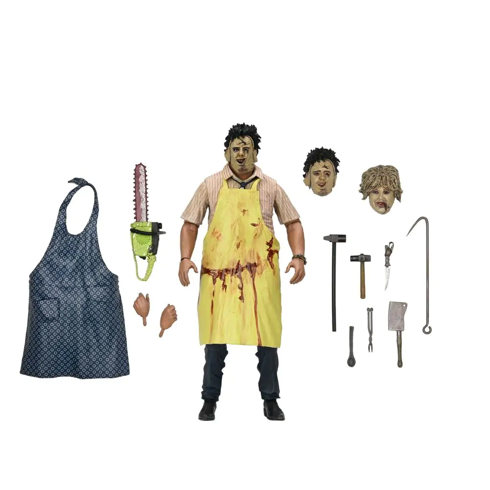 The Texas Chainsaw Massacre 50th Anniversary Leatherface figura 18cm termékfotó