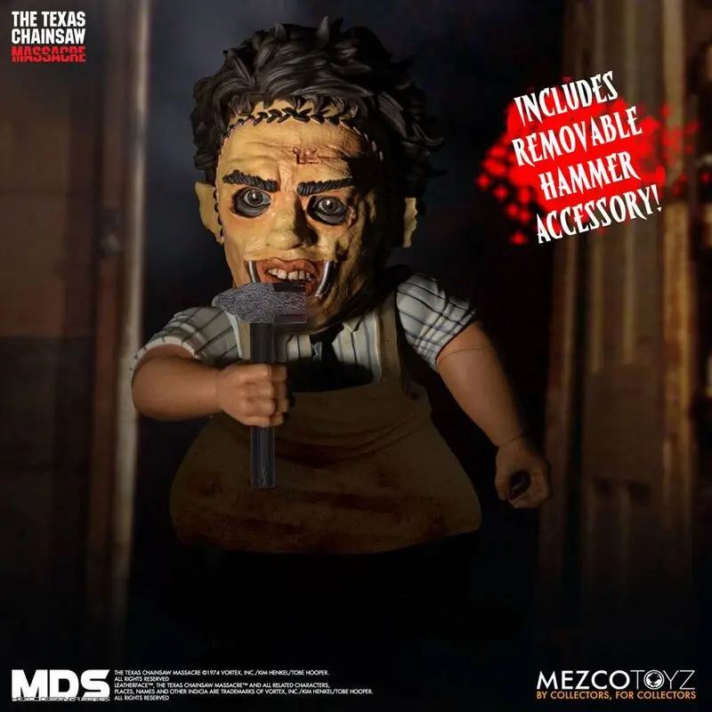 Texas Chainsaw Massacre MDS Action Figure Leatherface 15 cm termékfotó