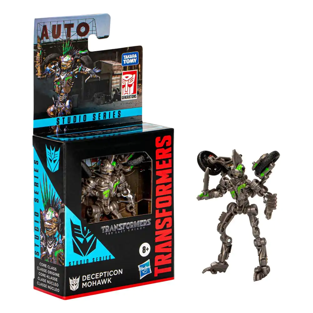 The Transformers 5: The Last Knight Studio Series Core Class Decepticon Mohawk akciófigura 9 cm termékfotó