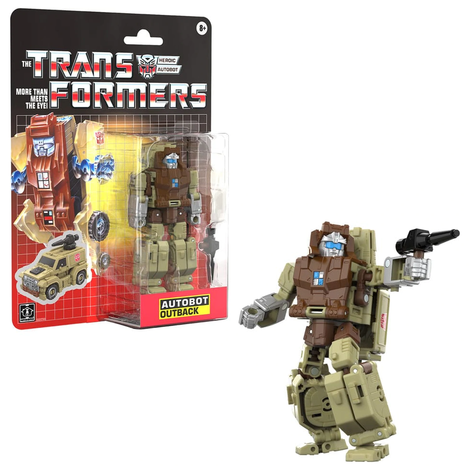 The Transformers Retro G1 akciófigura Autobot Outback 13 cm termékfotó