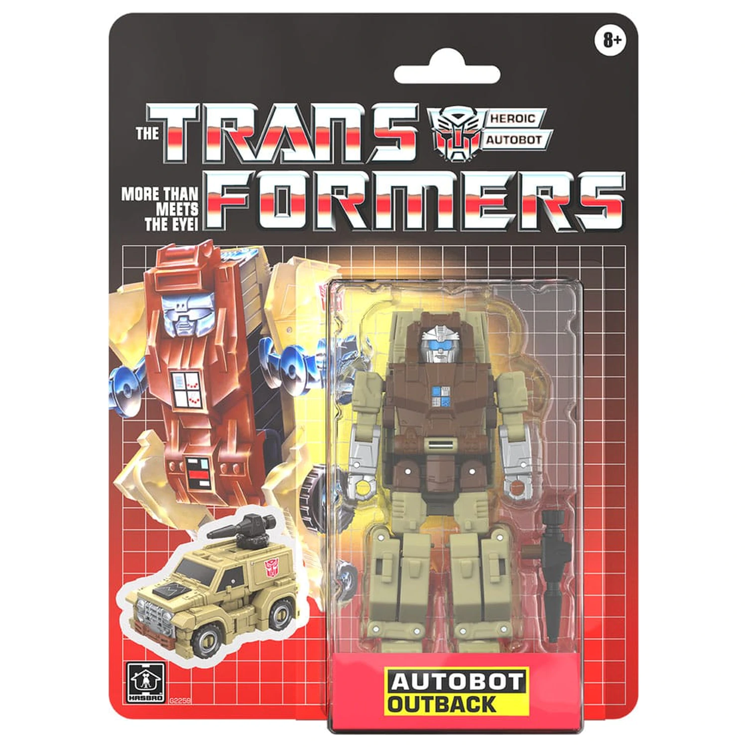 The Transformers Retro G1 akciófigura Autobot Outback 13 cm termékfotó