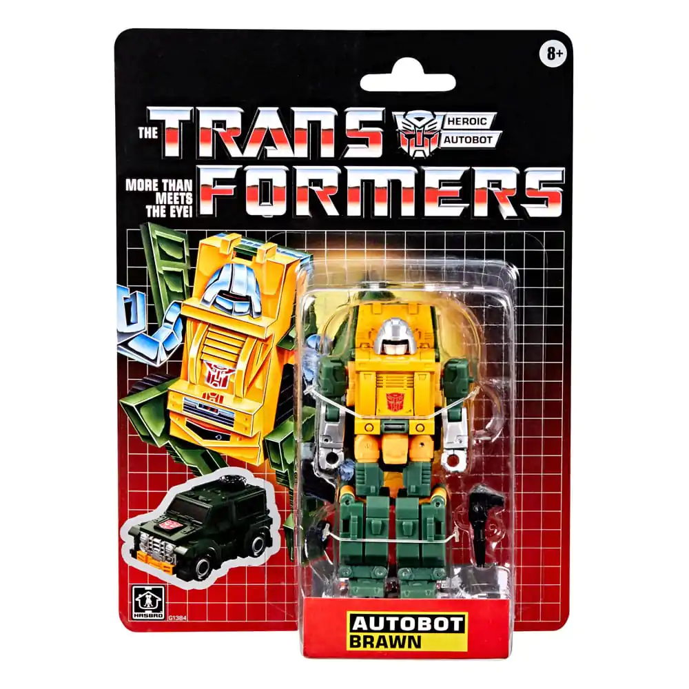The Transformers Retro G1 Autobot Brawn akciófigura 13 cm termékfotó