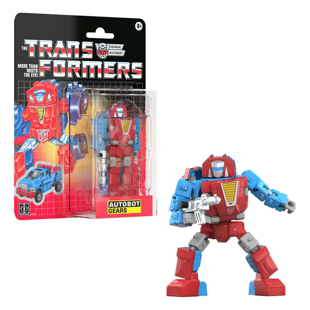 The Transformers Retro G1 Autobot Gears akciófigura 12 cm termékfotó