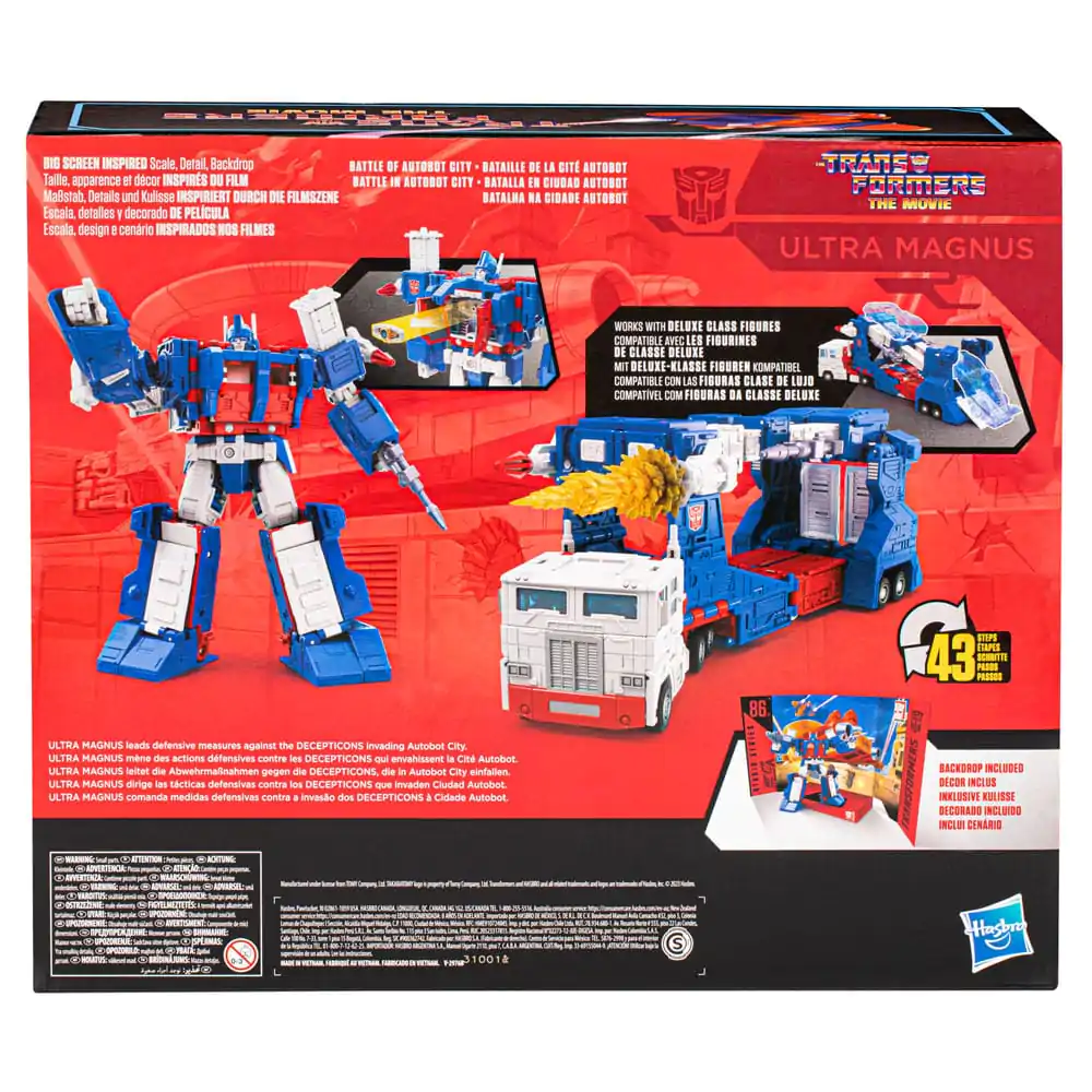 The Transformers: The Movie Generations Studio Series Commander Class 86-21 Ultra Magnus akciófigura 24 cm termékfotó