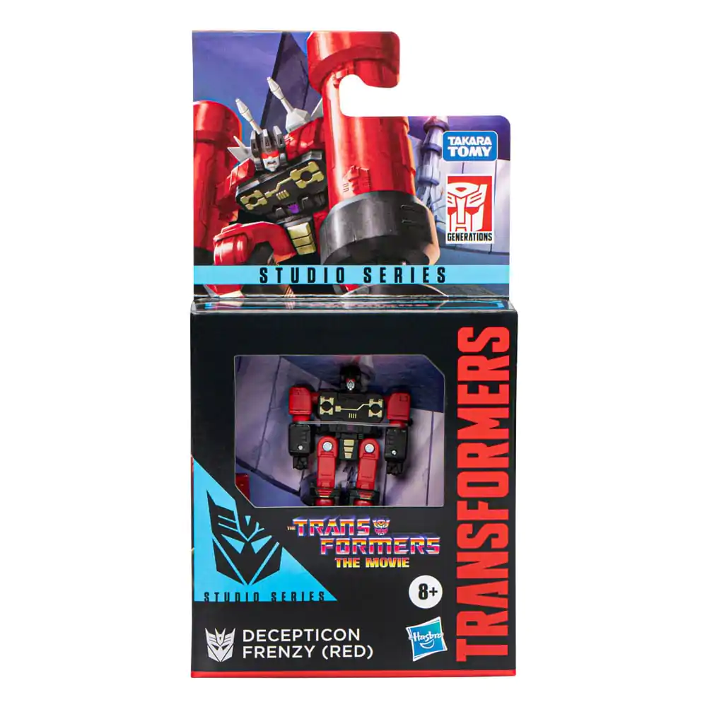 The Transformers: The Movie Generations Studio Series Core Class Decpticon Frenzy (Red) akciófigura 9 cm termékfotó