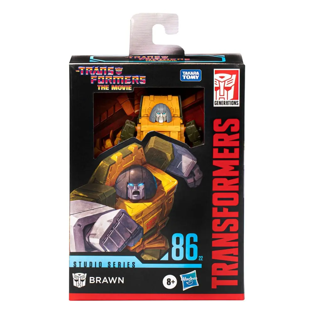 The Transformers: The Movie Generations Studio Series Deluxe Class 86-22 Brawn akciófigura 11 cm termékfotó