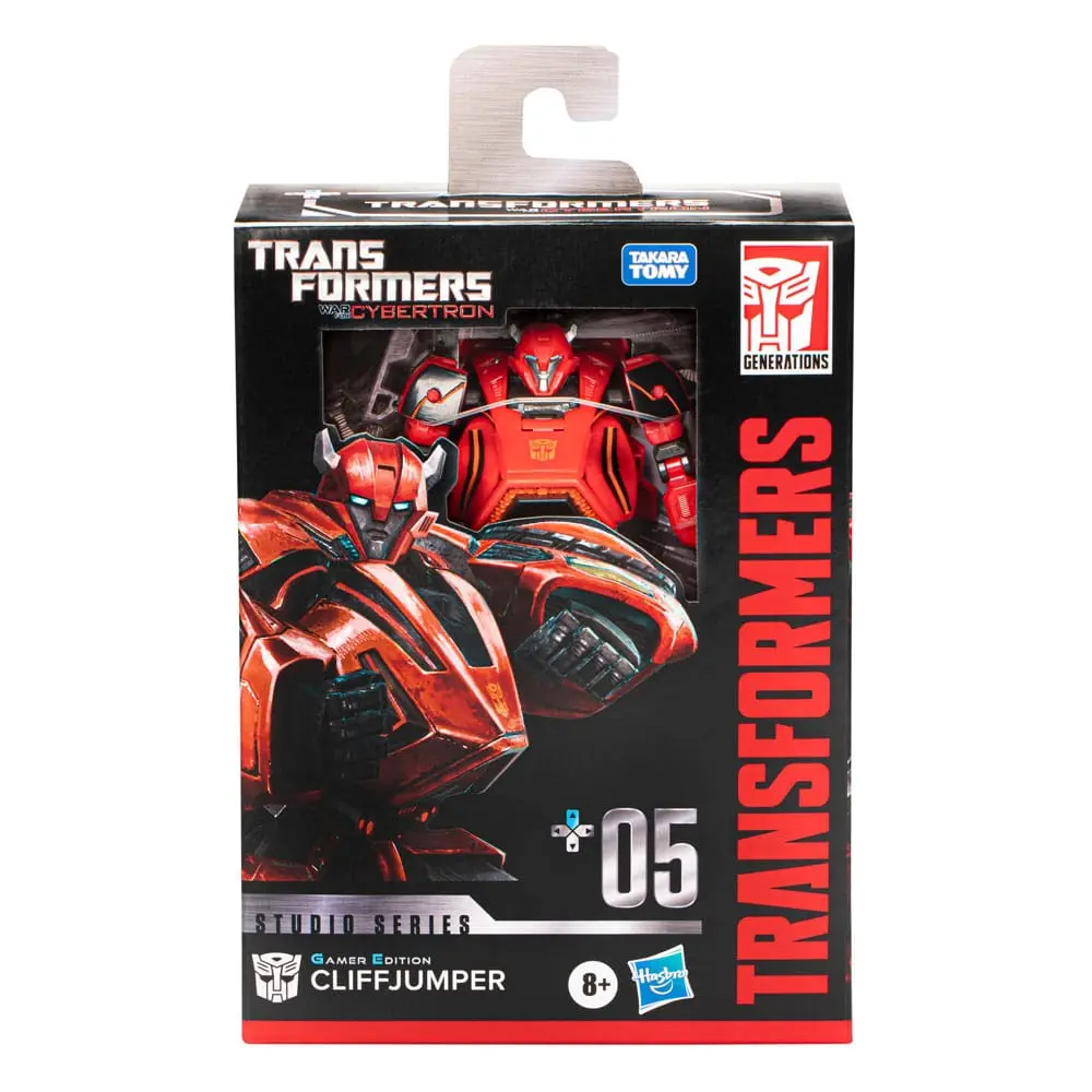 The Transformers: The Movie Generations Studio Series Deluxe Class Gamer Edition 05 Cliffjumper akciófigura 11 cm termékfotó