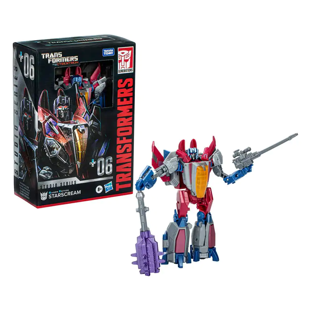 The Transformers: The Movie Generations Studio Series Voyager Class Gamer Edition 06 Starscream akciófigura 16 cm termékfotó