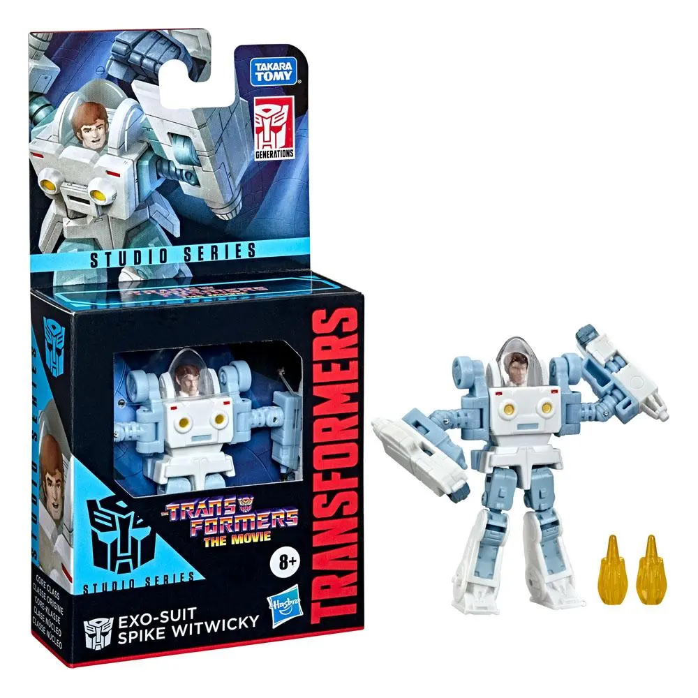 The Transformers: The Movie Studio Series Core Class 2022 Exo-Suit Spike Witwicky akciófigura 9 cm termékfotó