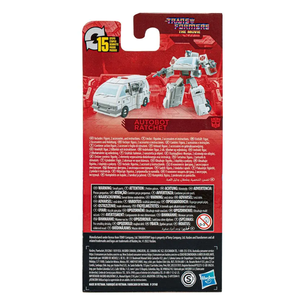 The Transformers: The Movie Studio Series Core Class Autobot Ratchet akciófigura 9 cm termékfotó