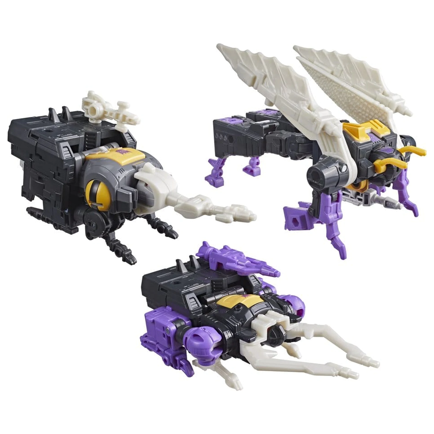 The Transformers: The Movie Studio Series Deluxe Class Insecticon Bombshell, Shrapnel & Kickback 3 db-os akciófigura csomag 14 cm termékfotó