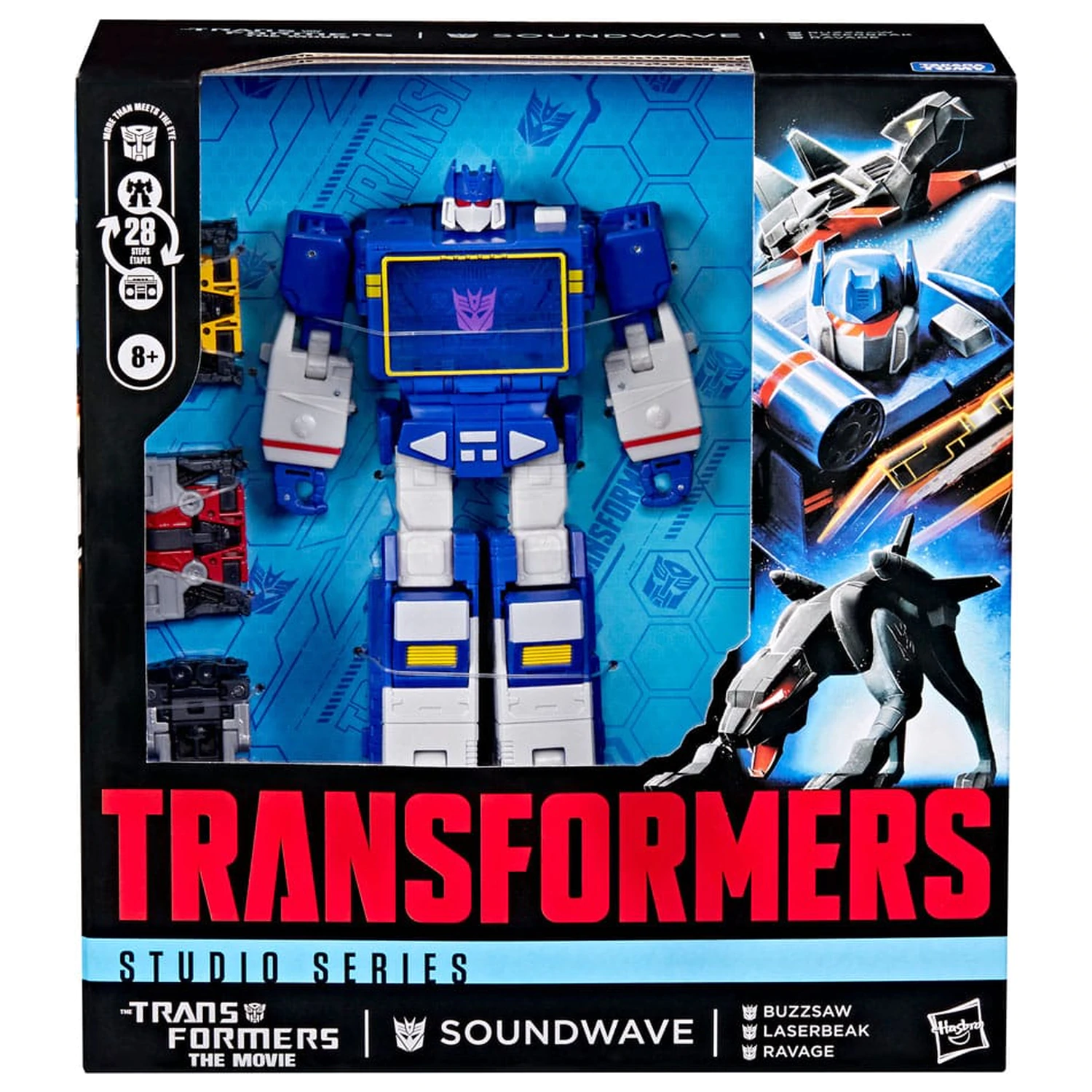 The Transformers: The Movie Studio Series Leader Class Soundwave akciófigura 22 cm termékfotó