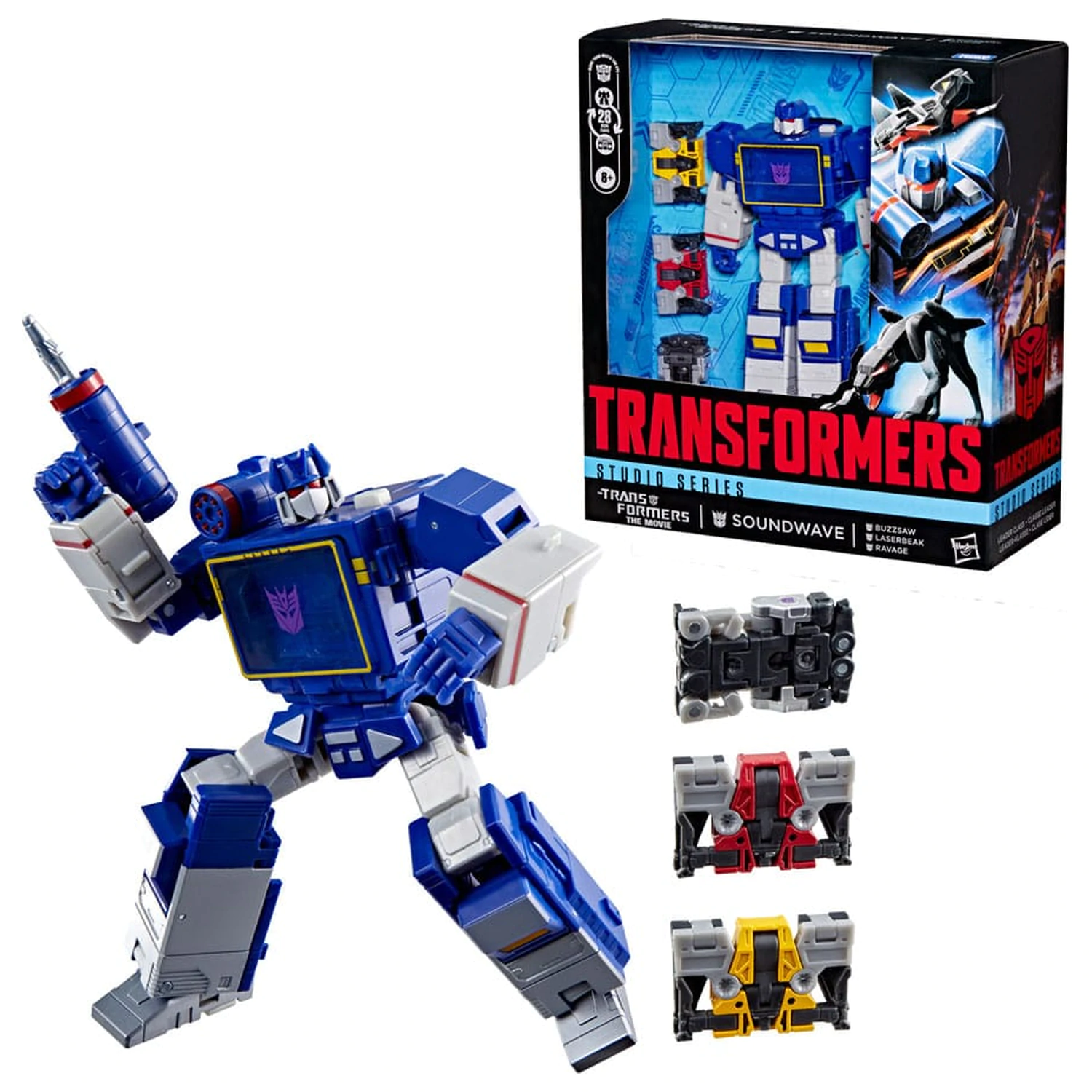 The Transformers: The Movie Studio Series Leader Class Soundwave akciófigura 22 cm termékfotó