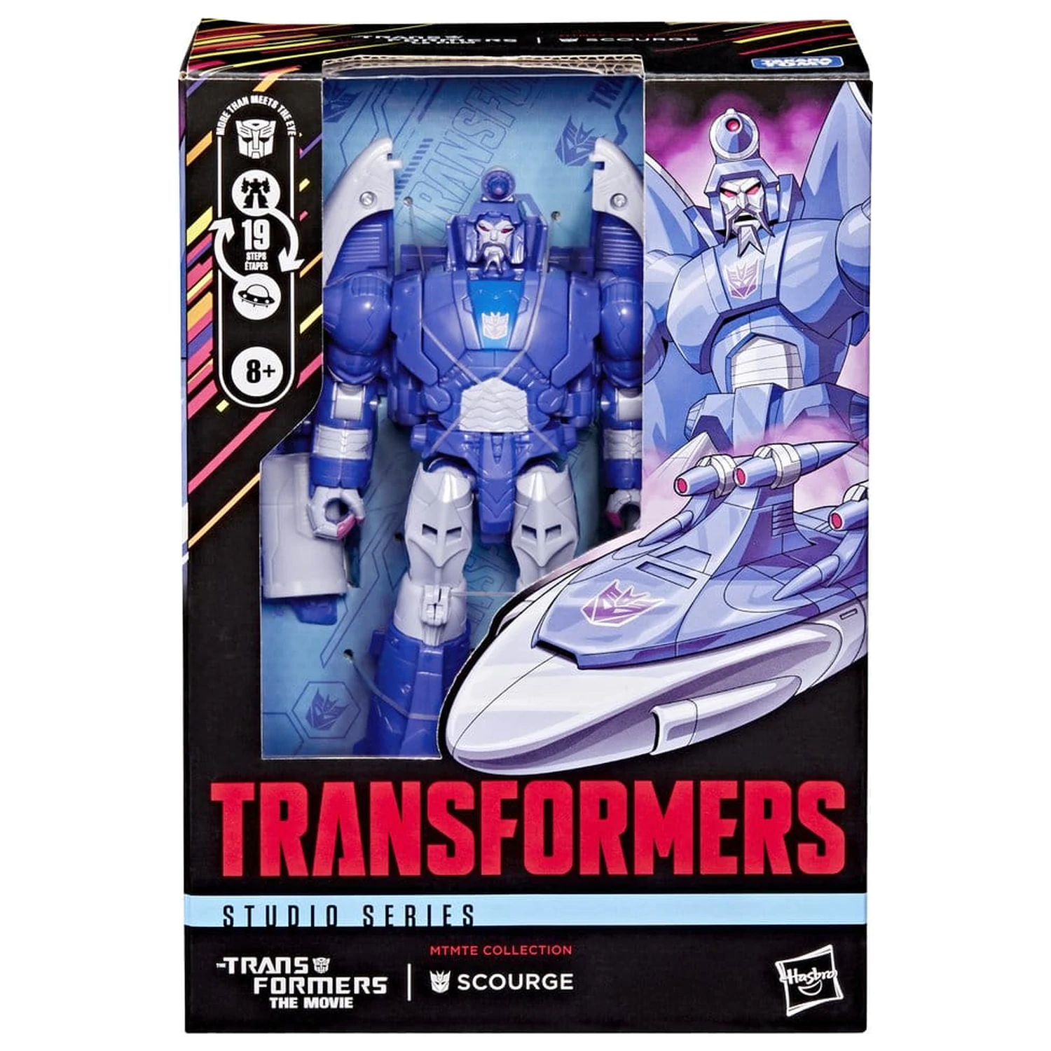 The Transformers: The Movie Studio Series Voyager Class akciófigura MTMTE Collection: Scourge 17 cm termékfotó