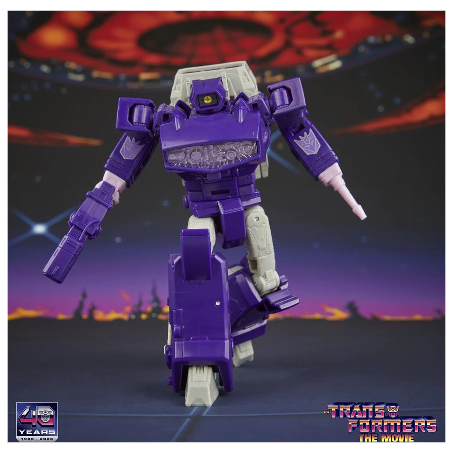 The Transformers: The Movie Studio Series Voyager Class akciófigura Shockwave 17 cm termékfotó