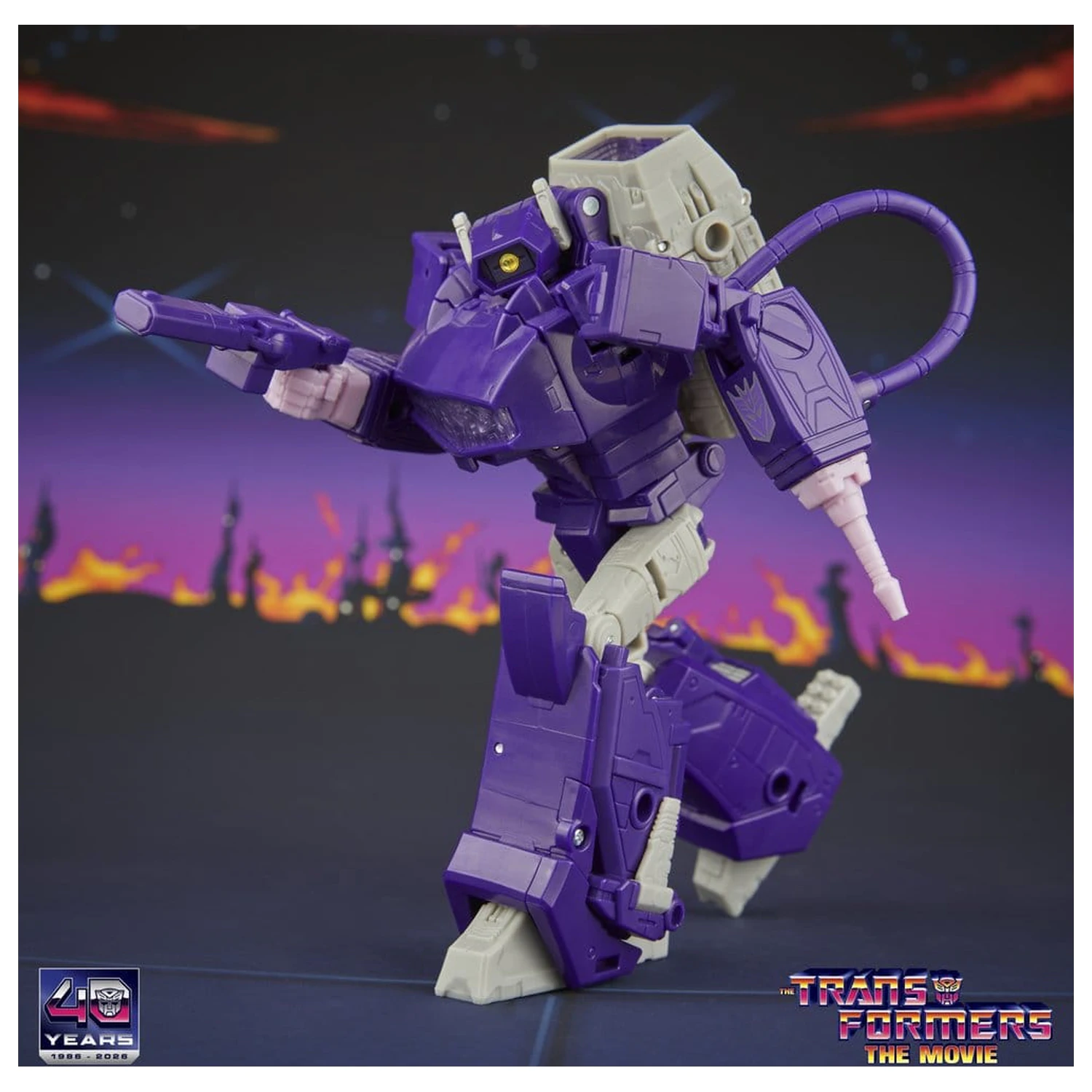 The Transformers: The Movie Studio Series Voyager Class akciófigura Shockwave 17 cm termékfotó